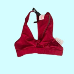 PINK red sport bra